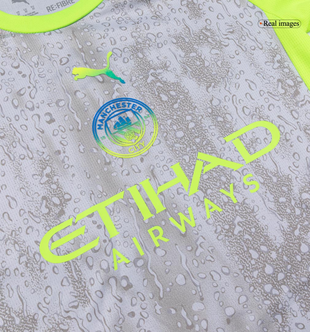 Manchester City Third Away Kids fotballdrakter 2025/26