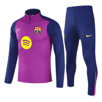 Barcelona 1/4 vetoketjullinen verryttelypuku 2025/26 liila