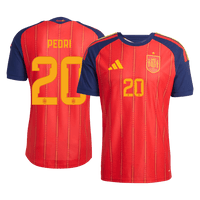 PEDRI #20 Spania Hjemmespillerversjon Jersey World Cup 2026