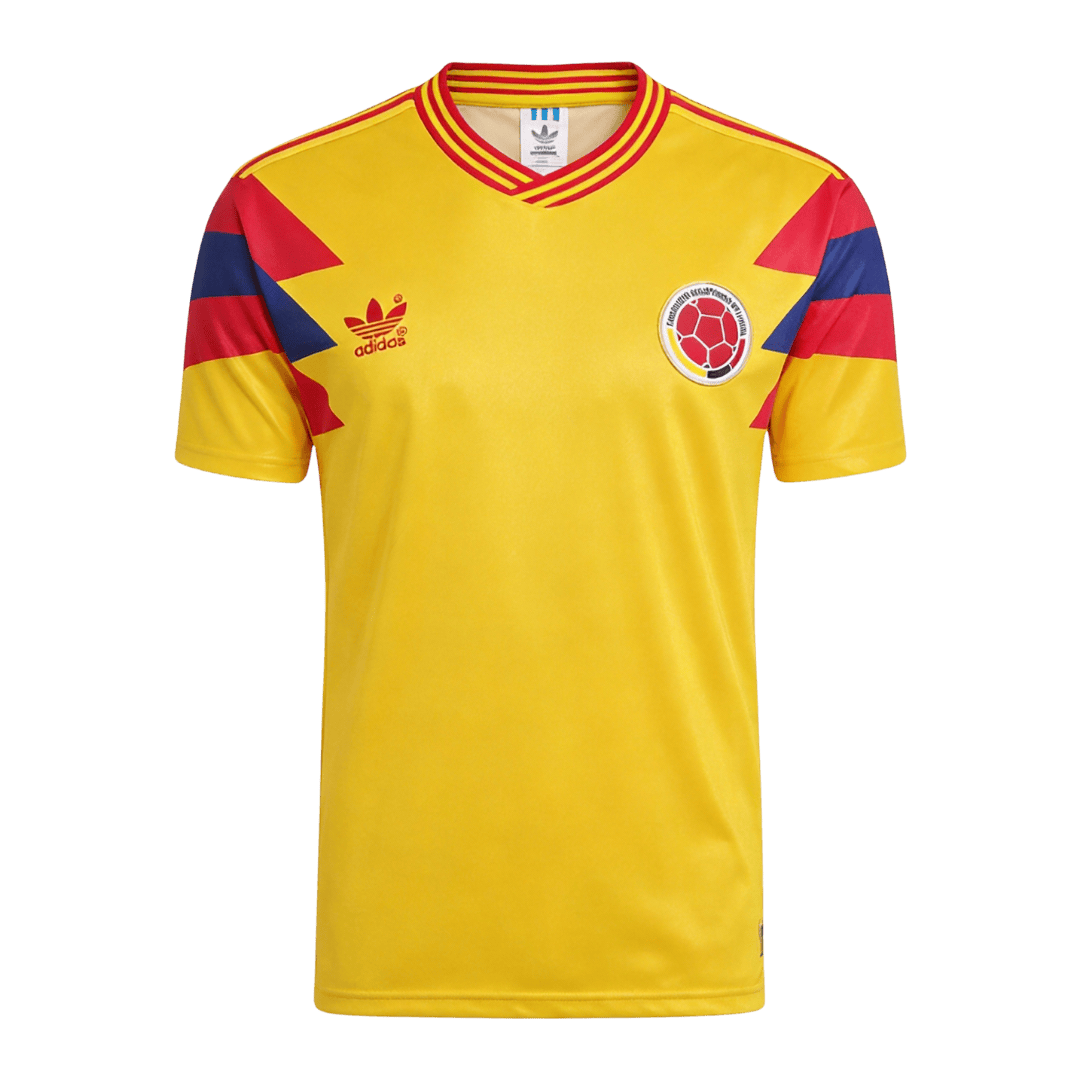 Retro fotballdrakt Colombia Hjem 1990