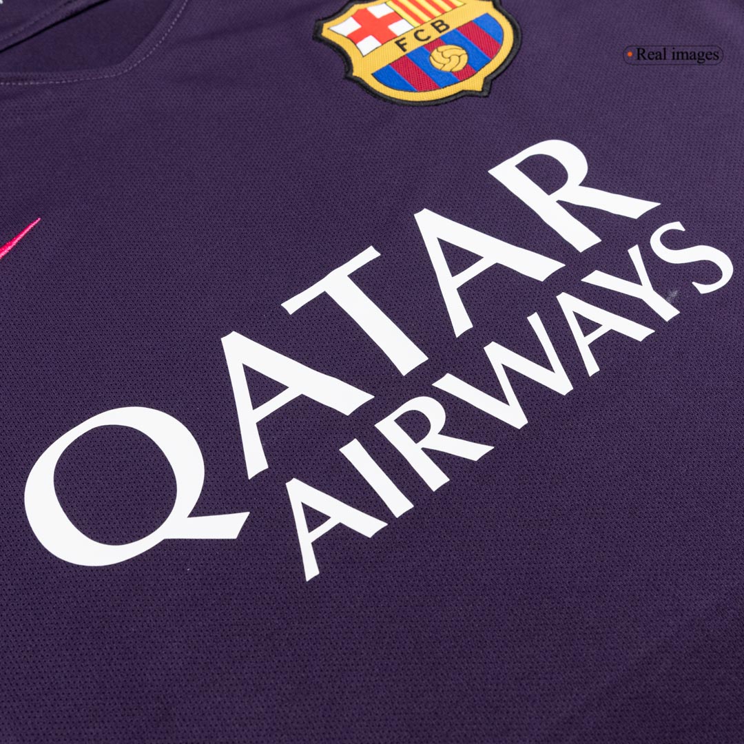 Retro fotballdrakt Barcelona Borte 2016/17