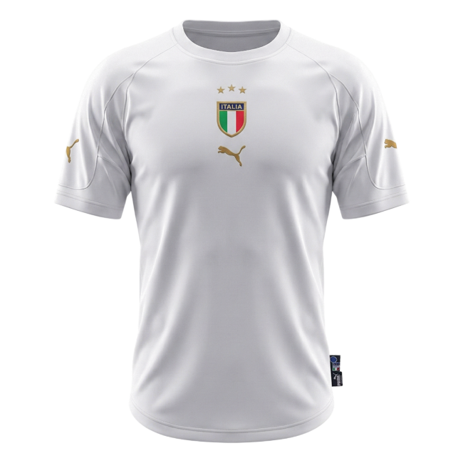 Retro jalkapallopaita Italia Vieras 2004