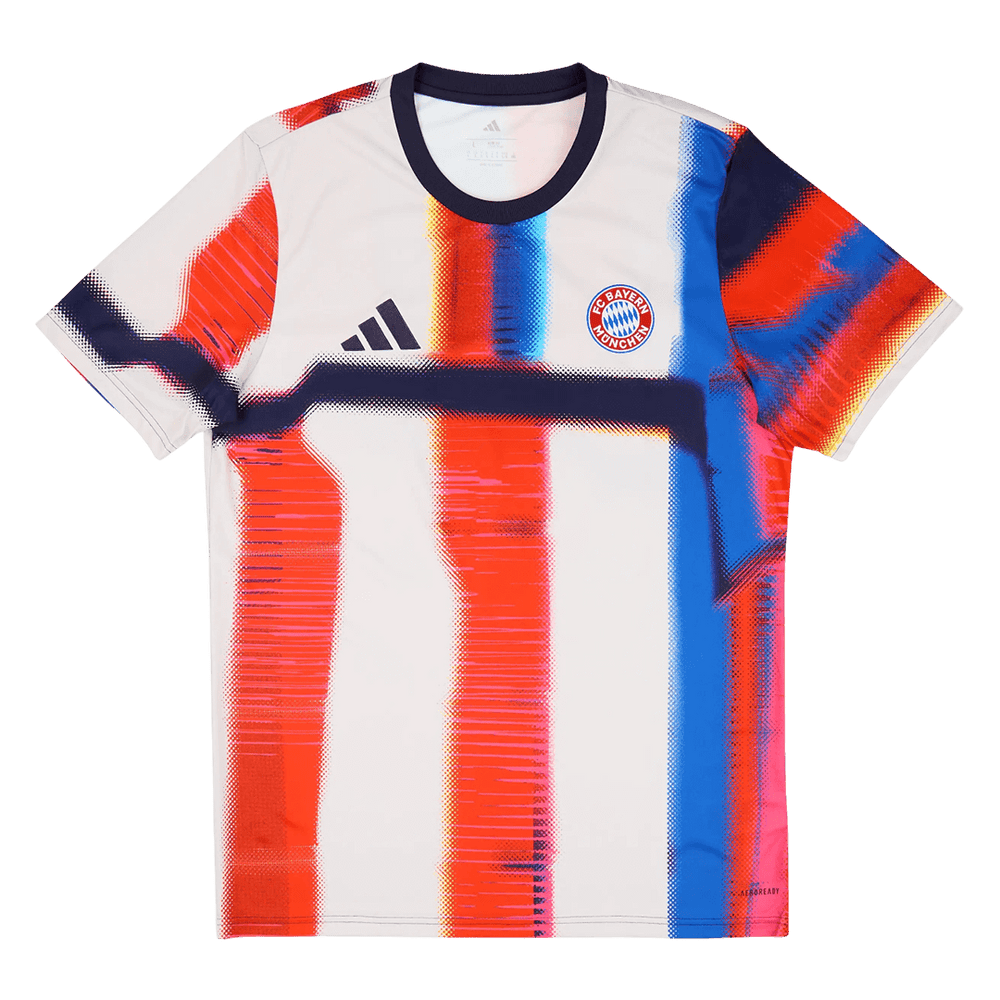 Bayern München Harjoituspaita 2025/26 punainen ja valkoinen