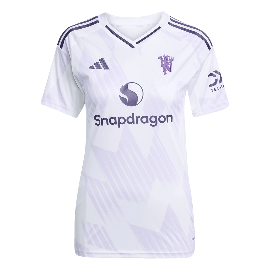 Manchester United, kvinner, bortetrøye 2025/26