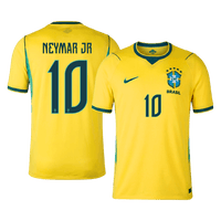 NEYMAR JR. #10 Brasil hjemmefotballdrakt VM 2026