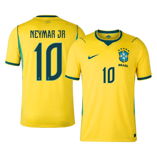 NEYMAR JR. #10 Brasil hjemmefotballdrakt verdensmesterskap 2026