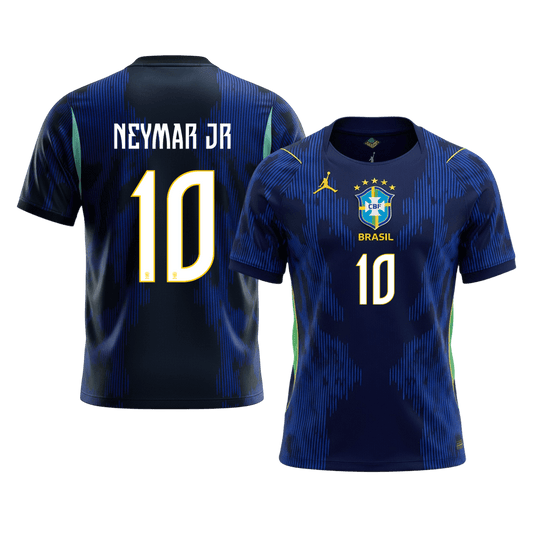 NEYMAR JR. #10 Brasil Bortespillerversjon Jersey World Cup 2026