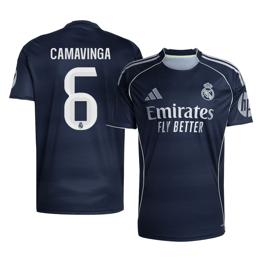 CAMAVINGA #6 Real Madrid Fotballdrakt Borte 2025/26