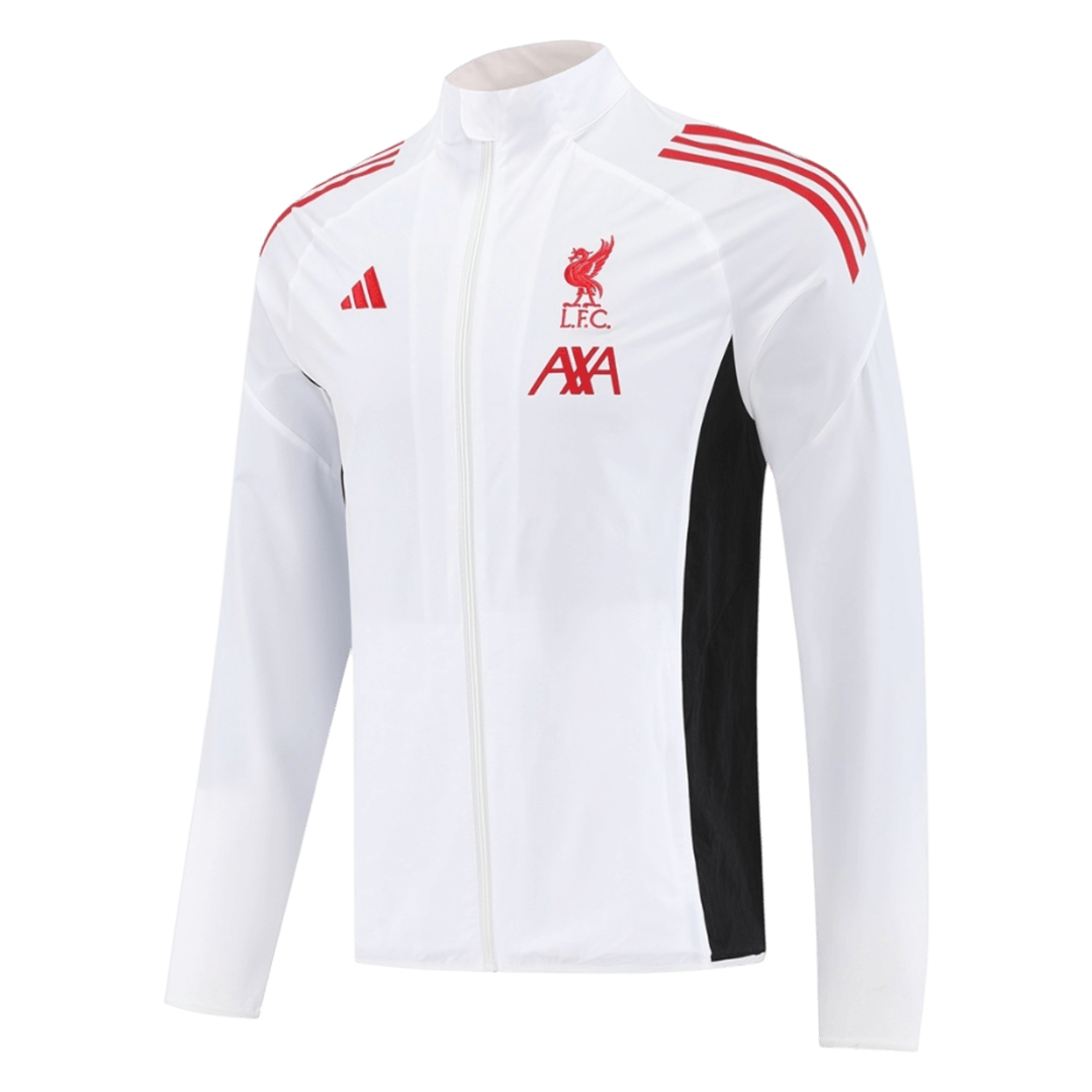 Liverpool Windbreaker Jacket 2025/26 - Hvit