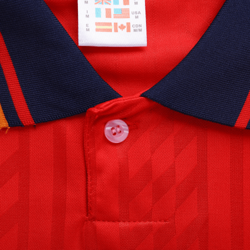 Retro Soccer Jersey Spain Home World Cup 1994