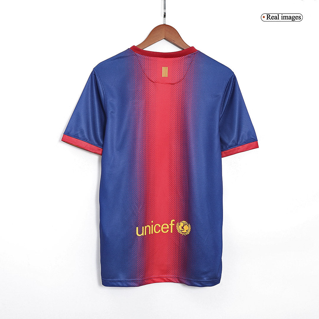 Retro Soccer Jersey Barcelona Home 2012/13