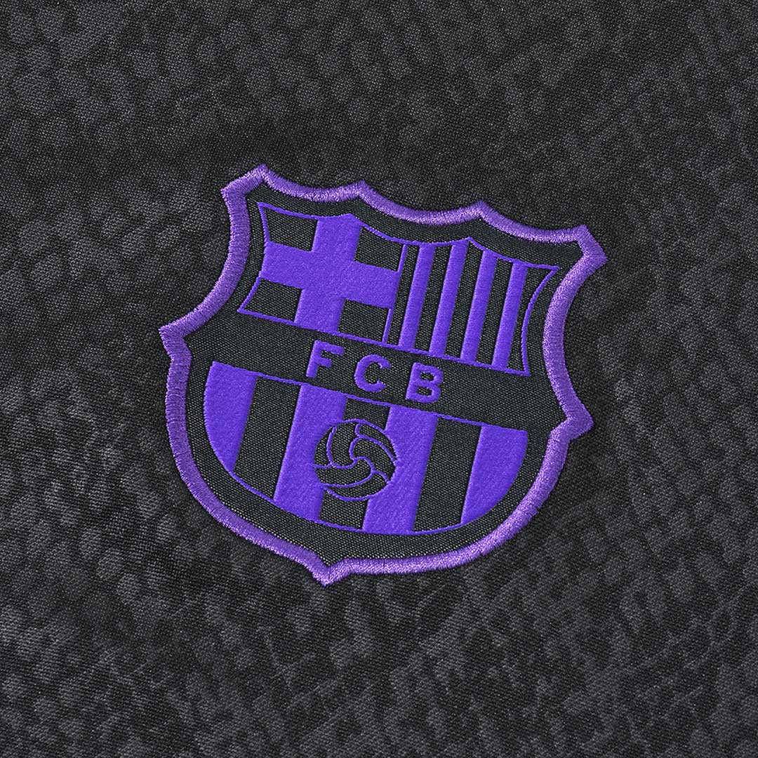 Barcelona 1/4 Zip Tracksuit 2025/26 Svart