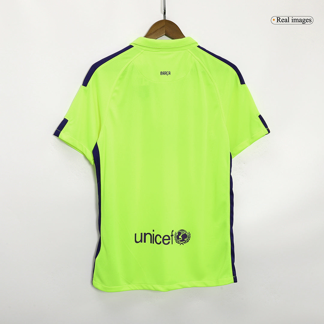 Retro Soccer Jersey Barcelona Third Away 2014/15