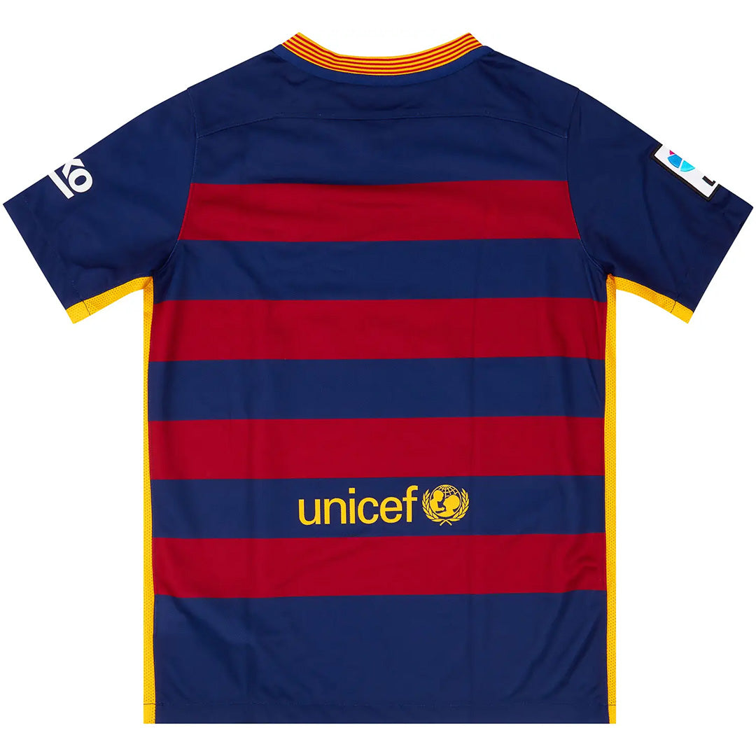 Retro fotballdrakt Barcelona Hjem 2015/16