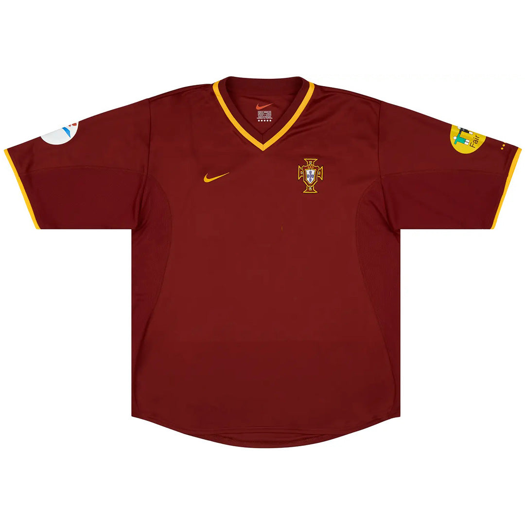 Retro fotballdrakt Portugal hjemme-EM 2000