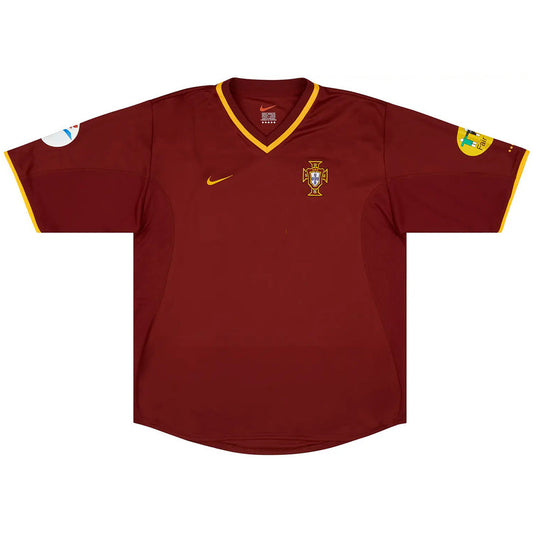 Retro fotballdrakt Portugal hjemme-EM 2000