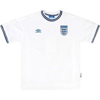 Retro fotballdrakt England hjemme-EM 2000