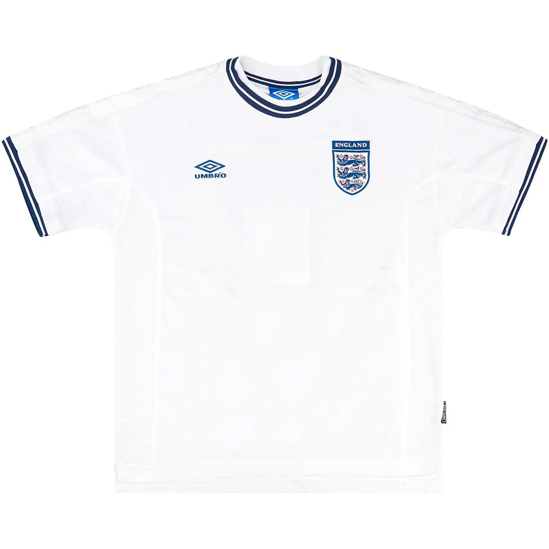 Retro fotballdrakt England hjemme-EM 2000