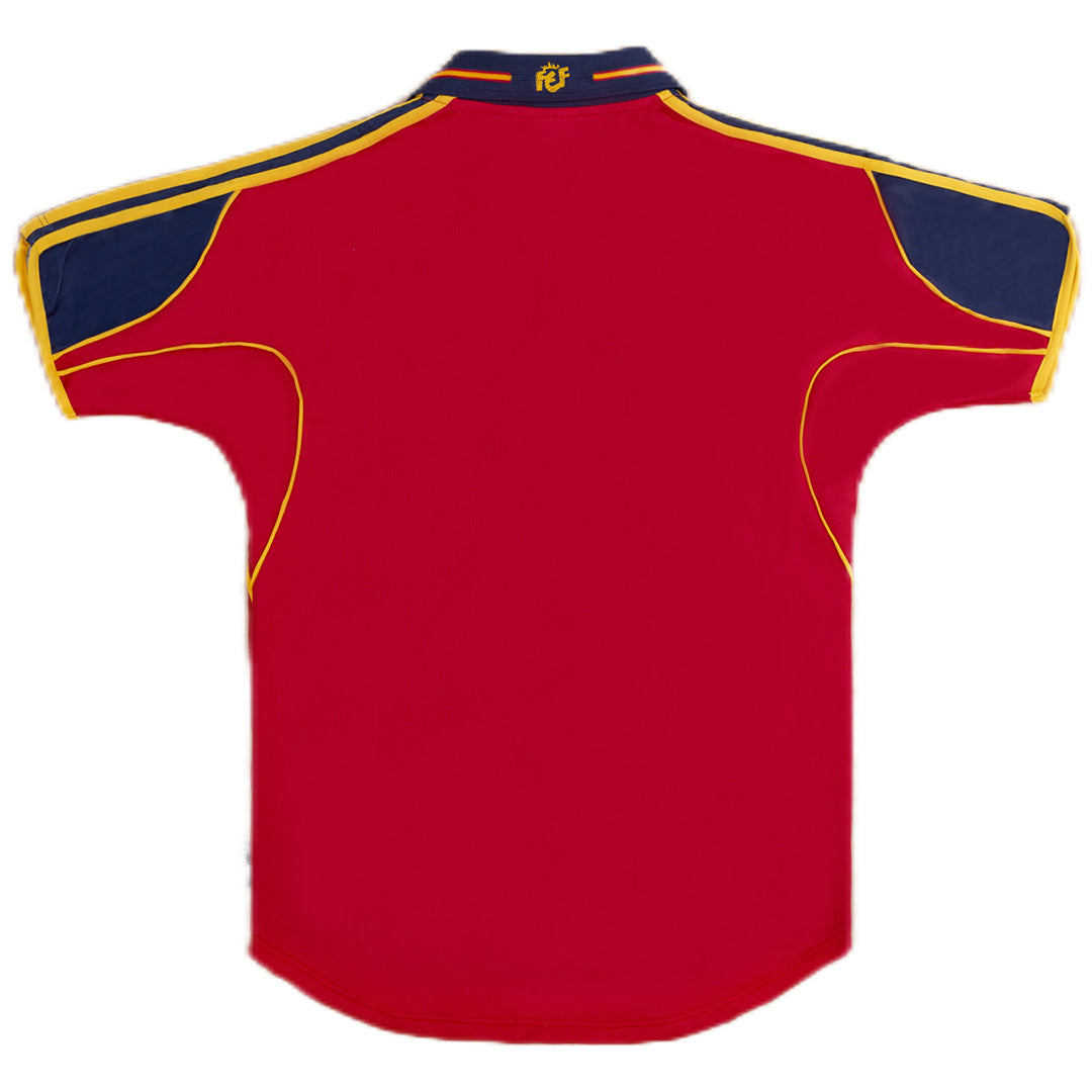 Retro Soccer Jersey Spain Home Euro Cup 2000