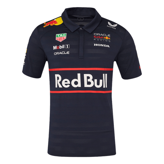 Red Bull F1 2025 -tiimipoolopaita, tummansininen