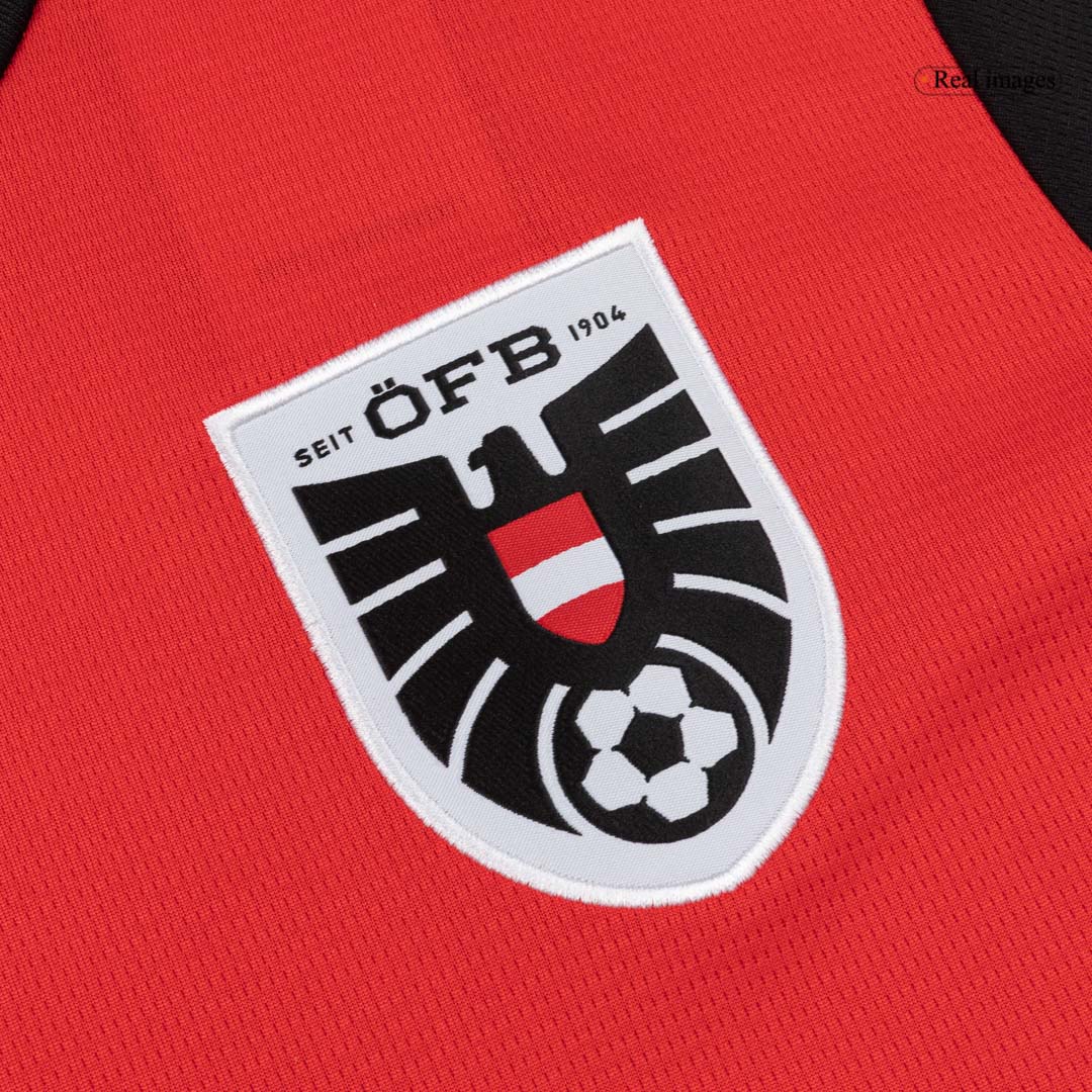 LAIMER#20 Østerrike Hjemmefotballdrakt VM 2026 Rød