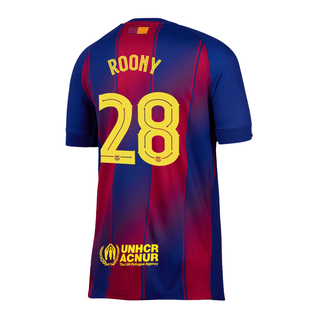 ROONY #28 Barcelona hjemmefotballdrakt 2025/26 - UCL