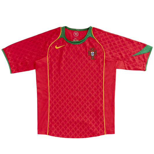 Retro fotballdrakt Portugal hjemme-EM 2004