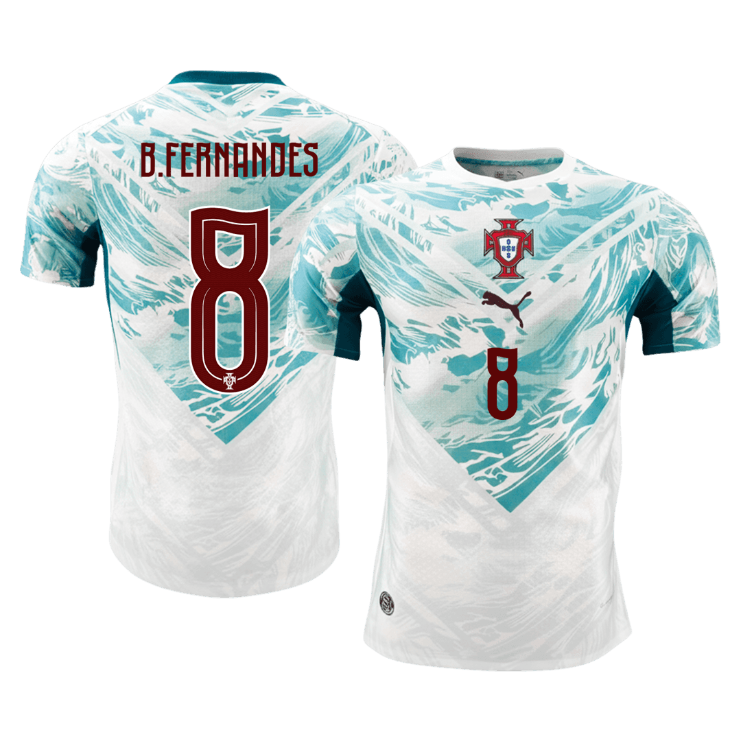 B.FERNANDES #8 Portugal Bortespillerversjon Jersey World Cup 2026