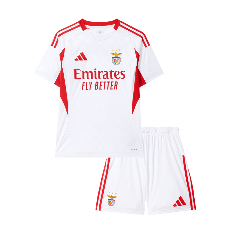 Benfica Third Away Kids fotballdraktersett 2025/26