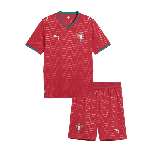 Portugal hjemme-VM fotballdrakter for barn 2026