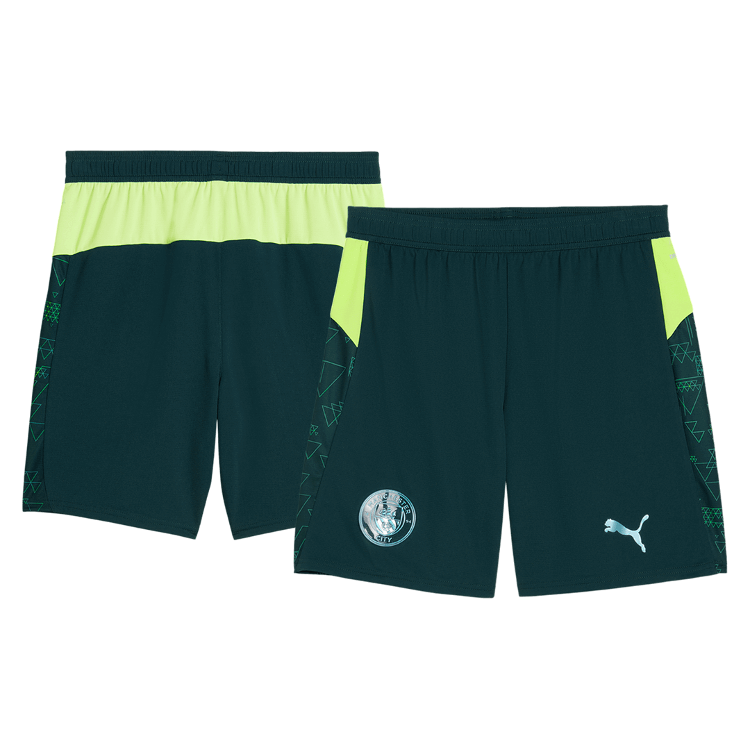 Manchester City Fotballshorts for fjerde borte 2025/26