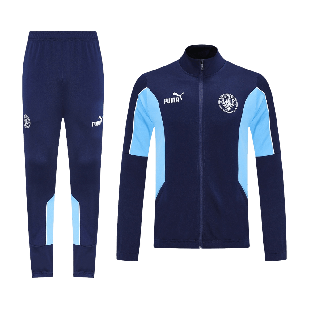 Manchester City takki verryttelypuku 2025/26 laivastonsininen