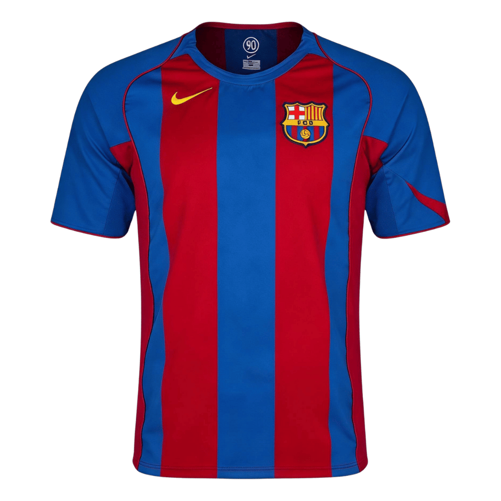 Retro jalkapallopaita Barcelona Koti 2004/05