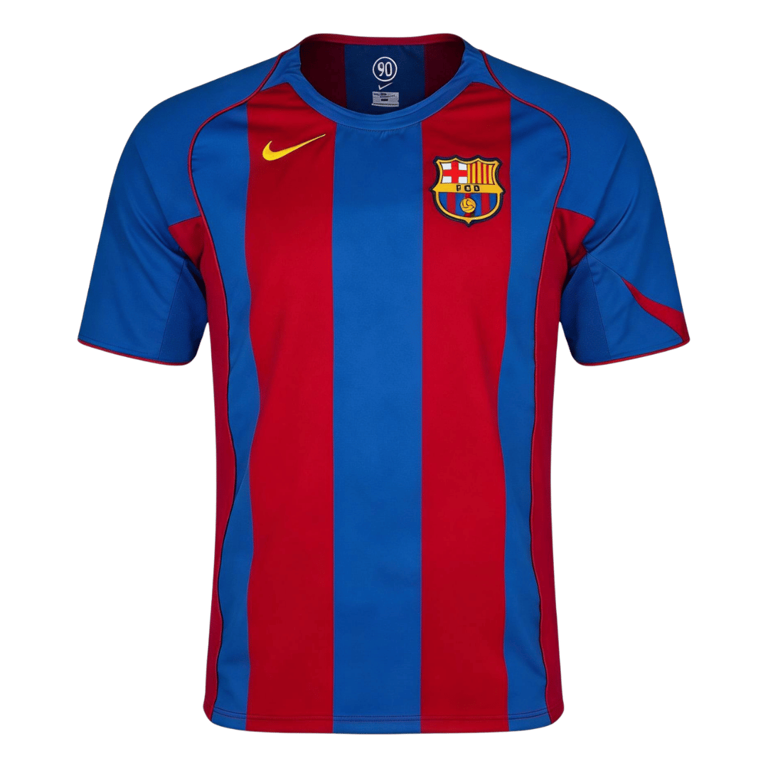 Retro Soccer Jersey Barcelona Home 2004/05