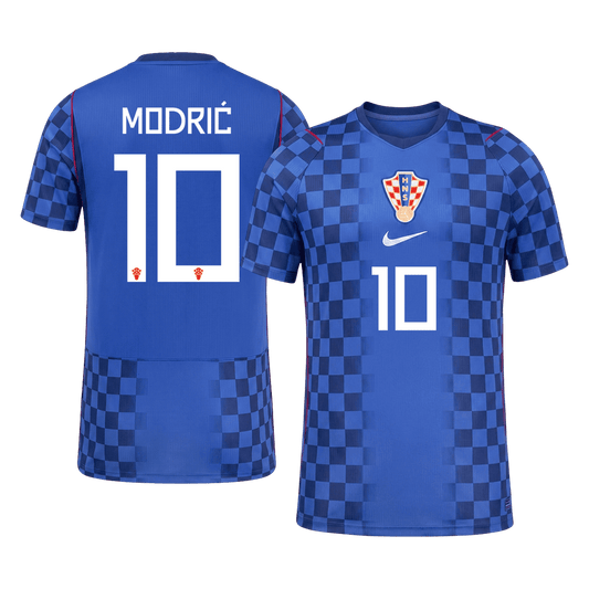 MODRI? #10 Kroatia Bortespillerversjon Jersey World Cup 2026