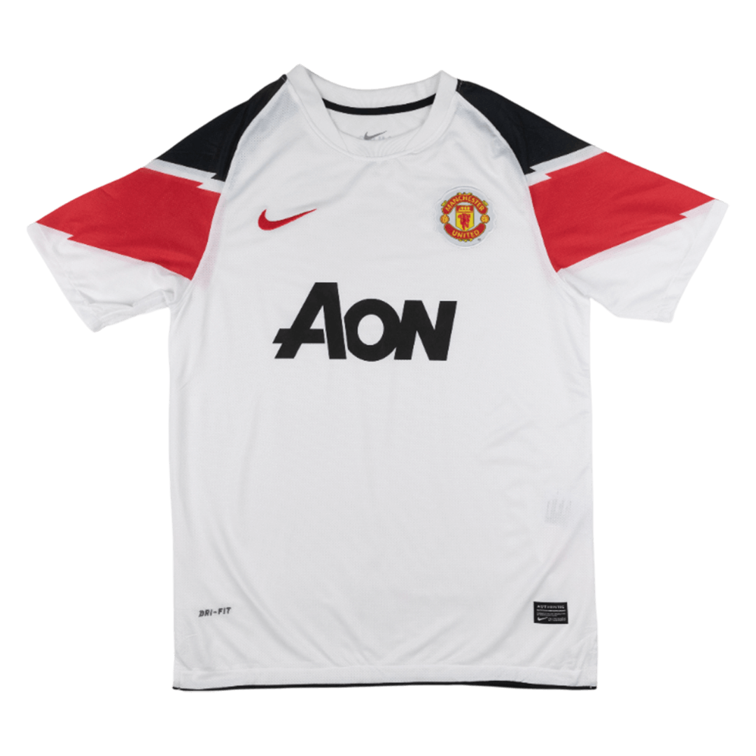 Retro fotballdrakt Manchester United Borte 2010/11