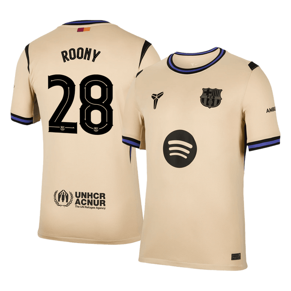 ROONY #28 Barcelona Bortefotballdrakt 2025/26