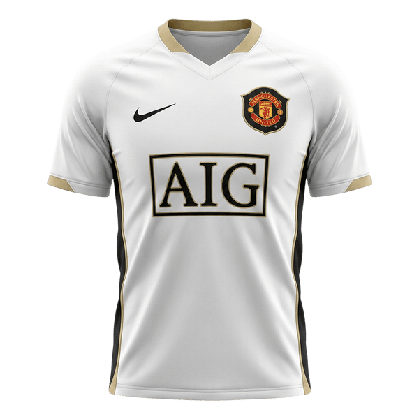 Retro jalkapallopaita Manchester United Vieras 2006/07