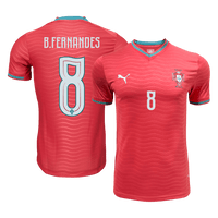 B.FERNANDES #8 Portugali Kotipelaajaversio Pelipaita World Cup 2026