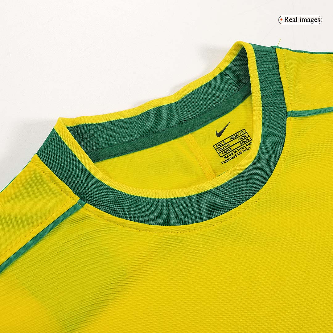 Retro fotballdrakt Brazil Home 1998