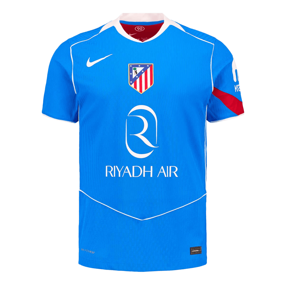 Autenttinen Atletico Madrid 2025/26 kolmas vierasjalkapallopaita