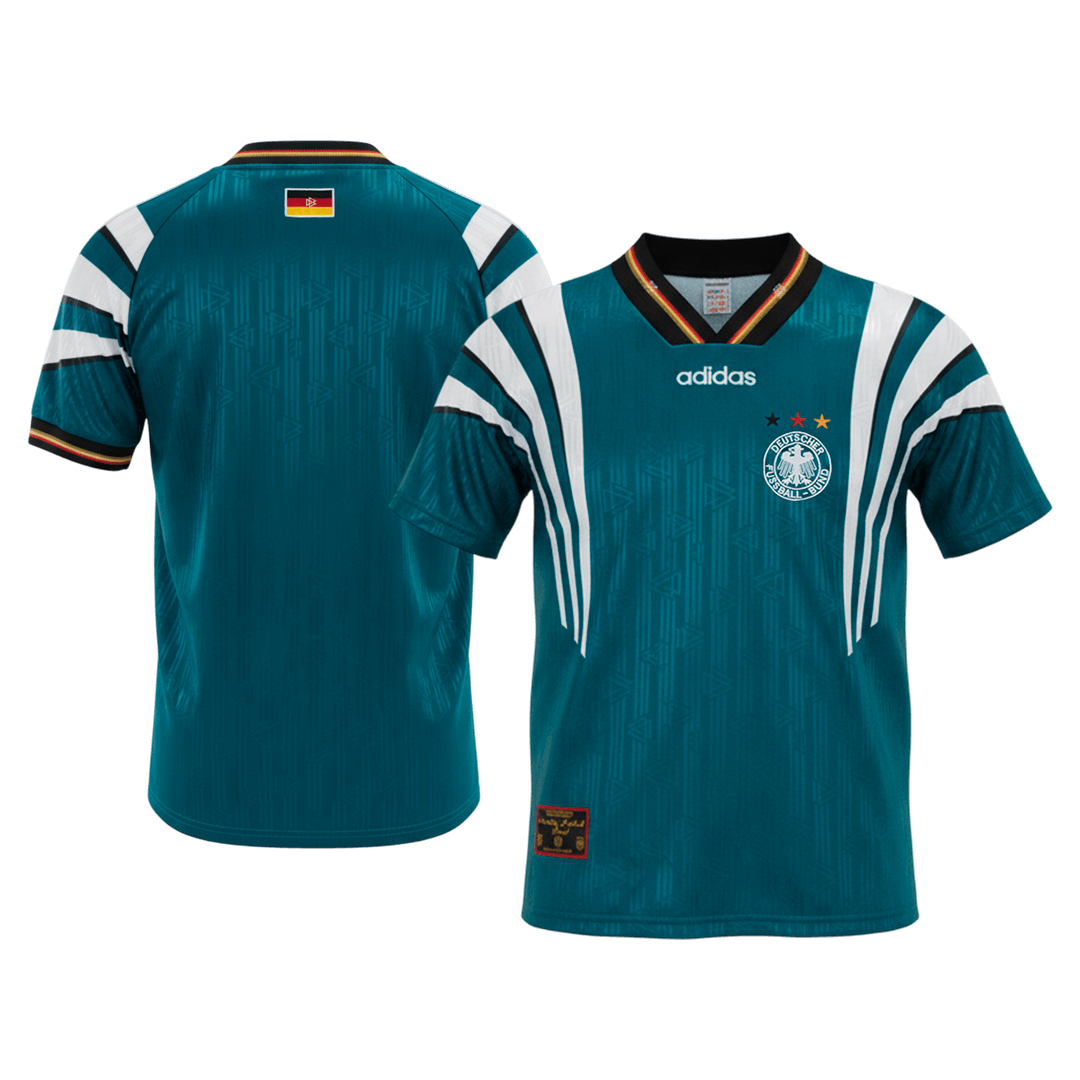 Retro fotballdrakt Tyskland Borte 1996/97