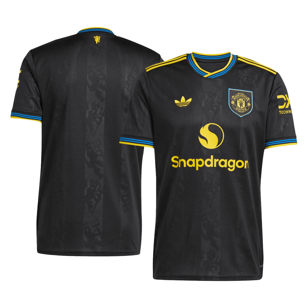 $8,9 Manchester United fotballdrakt Third Away Custom Shirt 2025/26