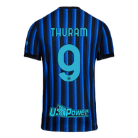 THURAM #9 Inter Milan Hjemme Autentisk fotballdrakt 2025/26