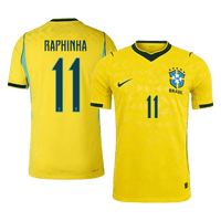 RAPHINHA #11 Brasil Hjemmespillerversjon Jersey World Cup 2026