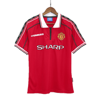 Retro jalkapallopaita Manchester United Koti 98/00