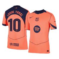 LAMINE YAMAL #10 Barcelona Kolmas vieraspeliasu Aito jalkapallopaita 2025/26 - UCL