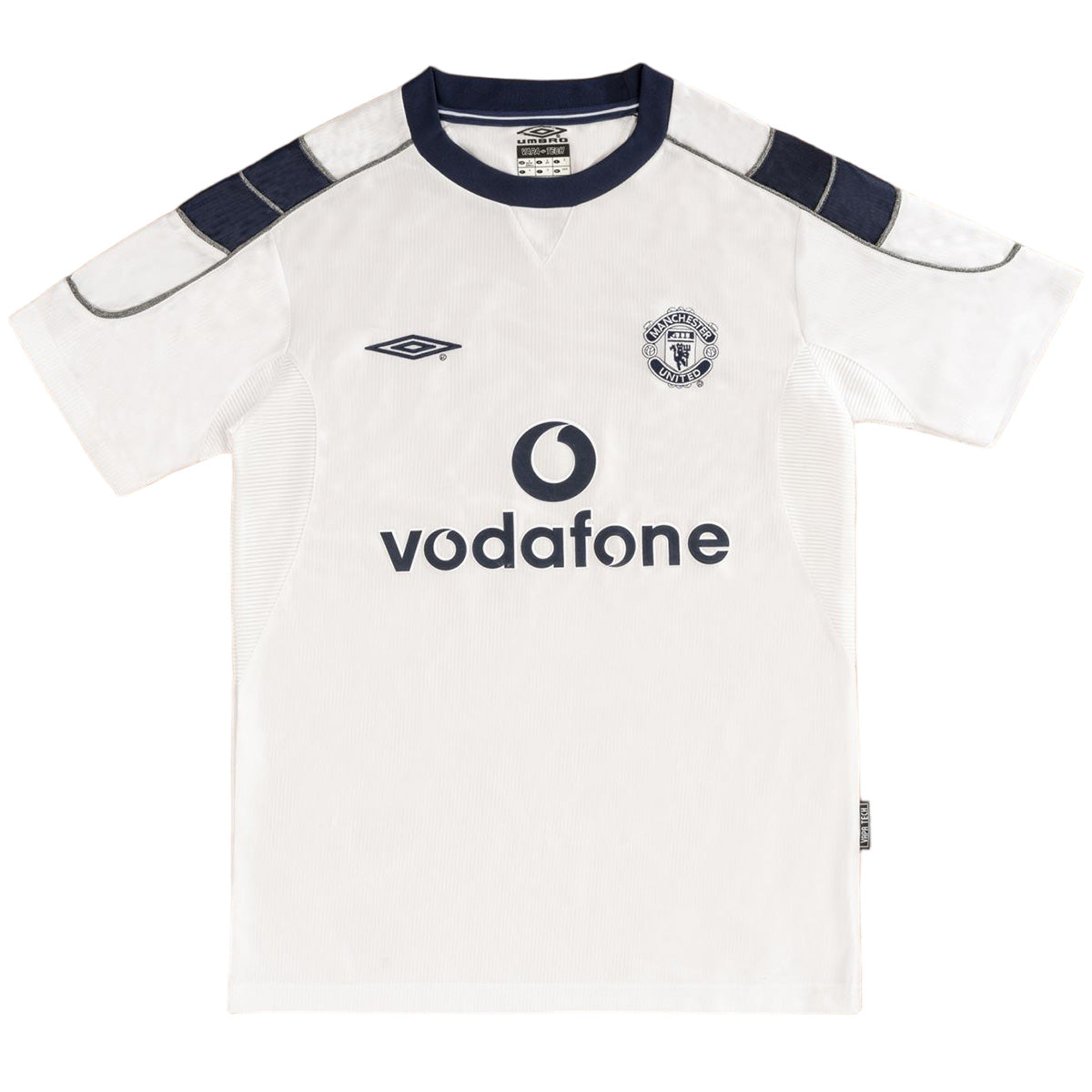 Retro fotballdrakt BECKHAM #7 Manchester United Borte 2000/01