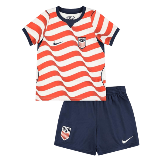 USA hjemme fotballdrakter for barn til verdensmesterskapet i 2026