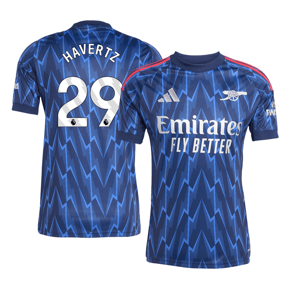 HAVERTZ #29 Arsenal Vierasjalkapallopaita 2025/26